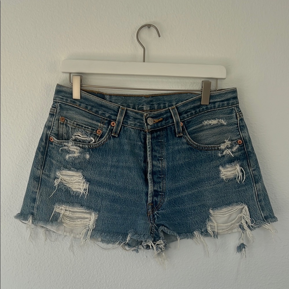 Levi’s 501 Cutoff Denim Shorts by Petros Vintage
